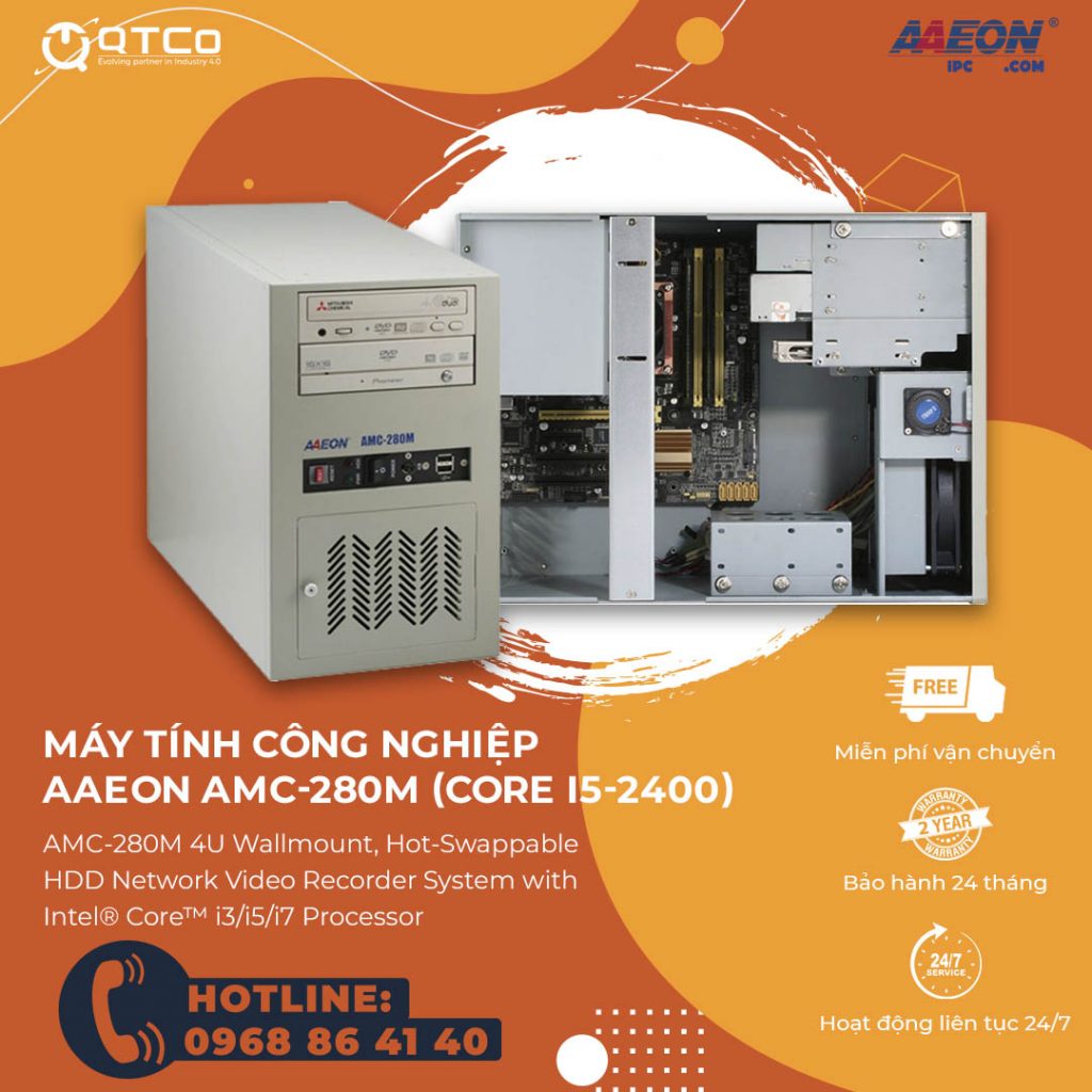 Máy tính công nghiệp AAEON AMC-280M