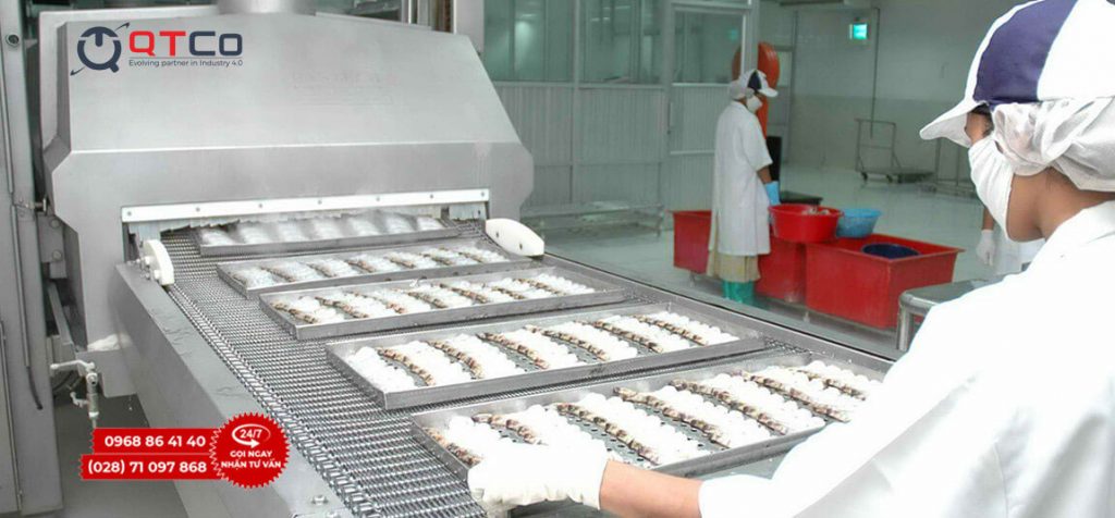 Máy tính công nghiệp AAEON trong chế biến thuỷ sản